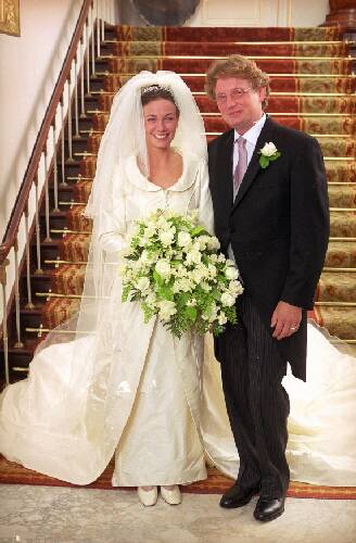 Huwelijk prins Bernhard jr. en prinses Annette