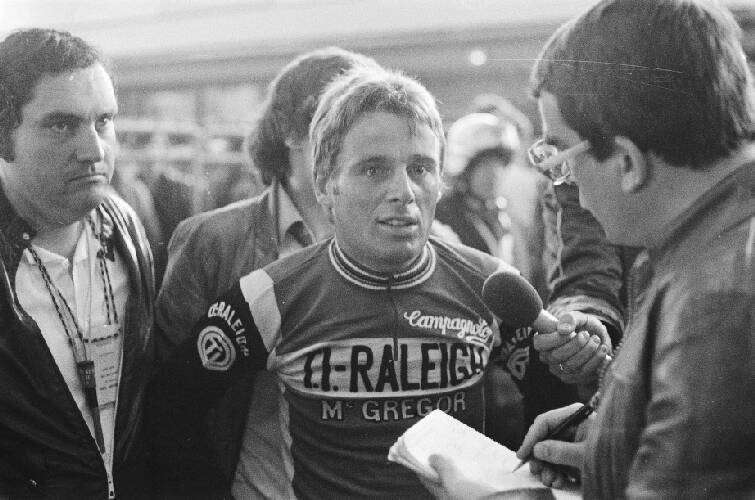Tour de France 978, proloog in Leiden; Hennie Kuiper (koppen)